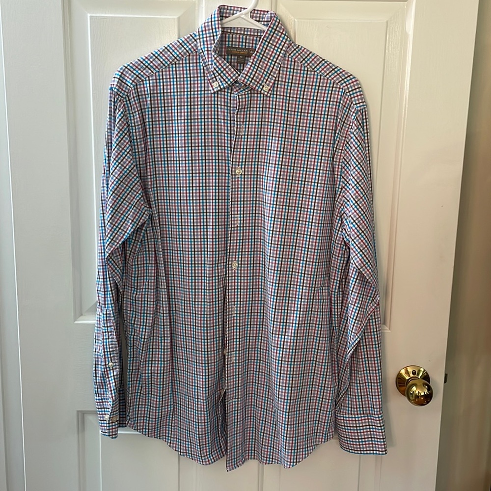 Peter Millar Summer Comfort Performance Sport Button Down